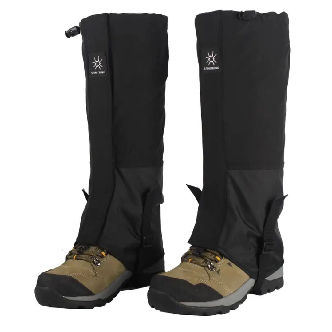 Waterproof Snow Leg Gaiter Ankle Gaiters- Black