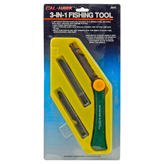 Cal Hawk 3 In 1 Fishing Tool