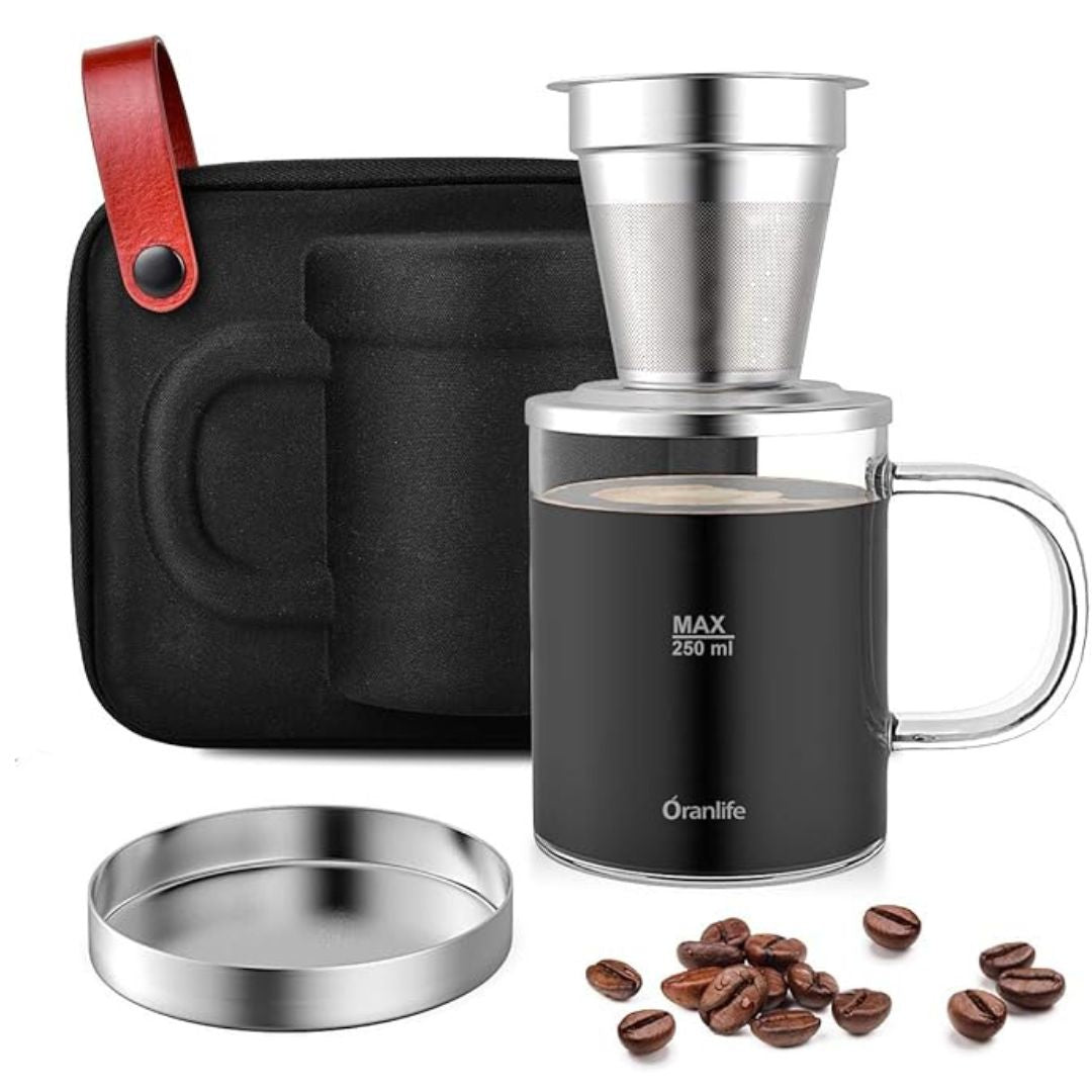 Oranlife Pour Over Travel Coffee Maker