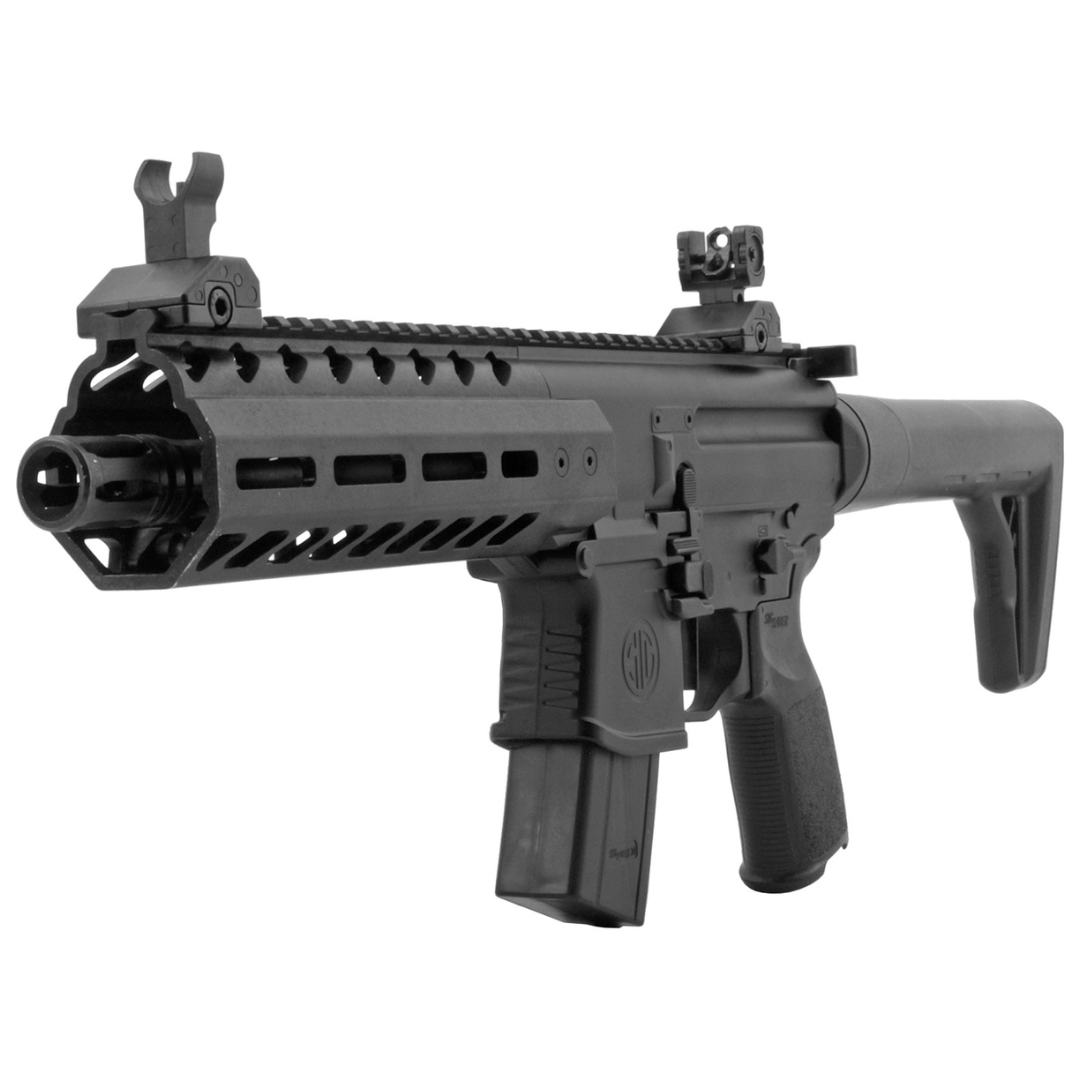 Sig Sauer MPX .177 Cal. Pellet CO2 Gas Powered Air Rifle - Black