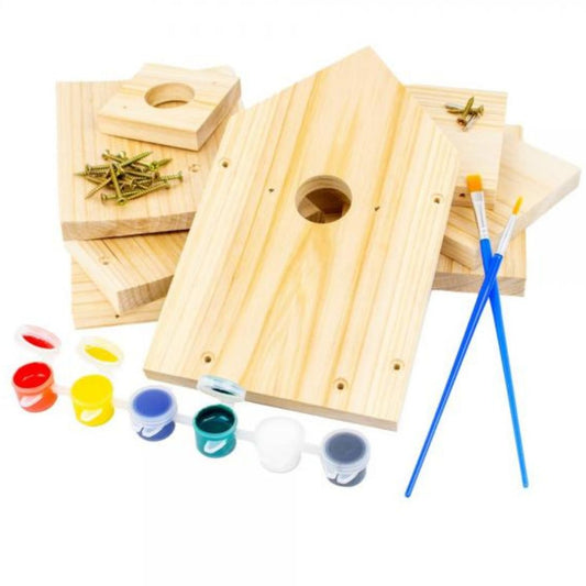 Bird House Build N Paint Kit