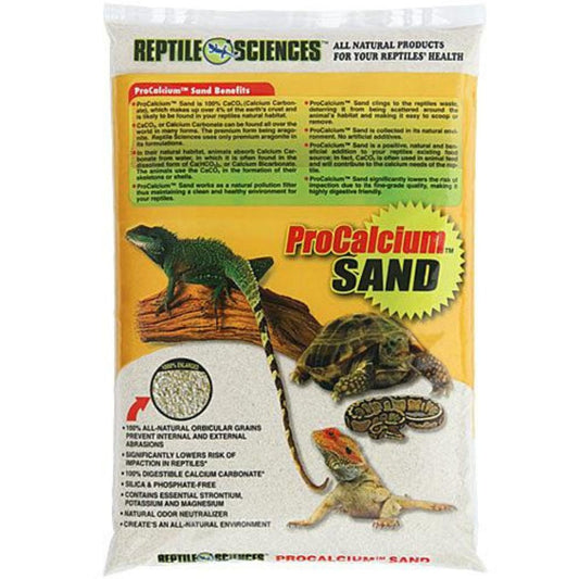 10 Lbs Reptile Sciences Procalcuim Sand- White