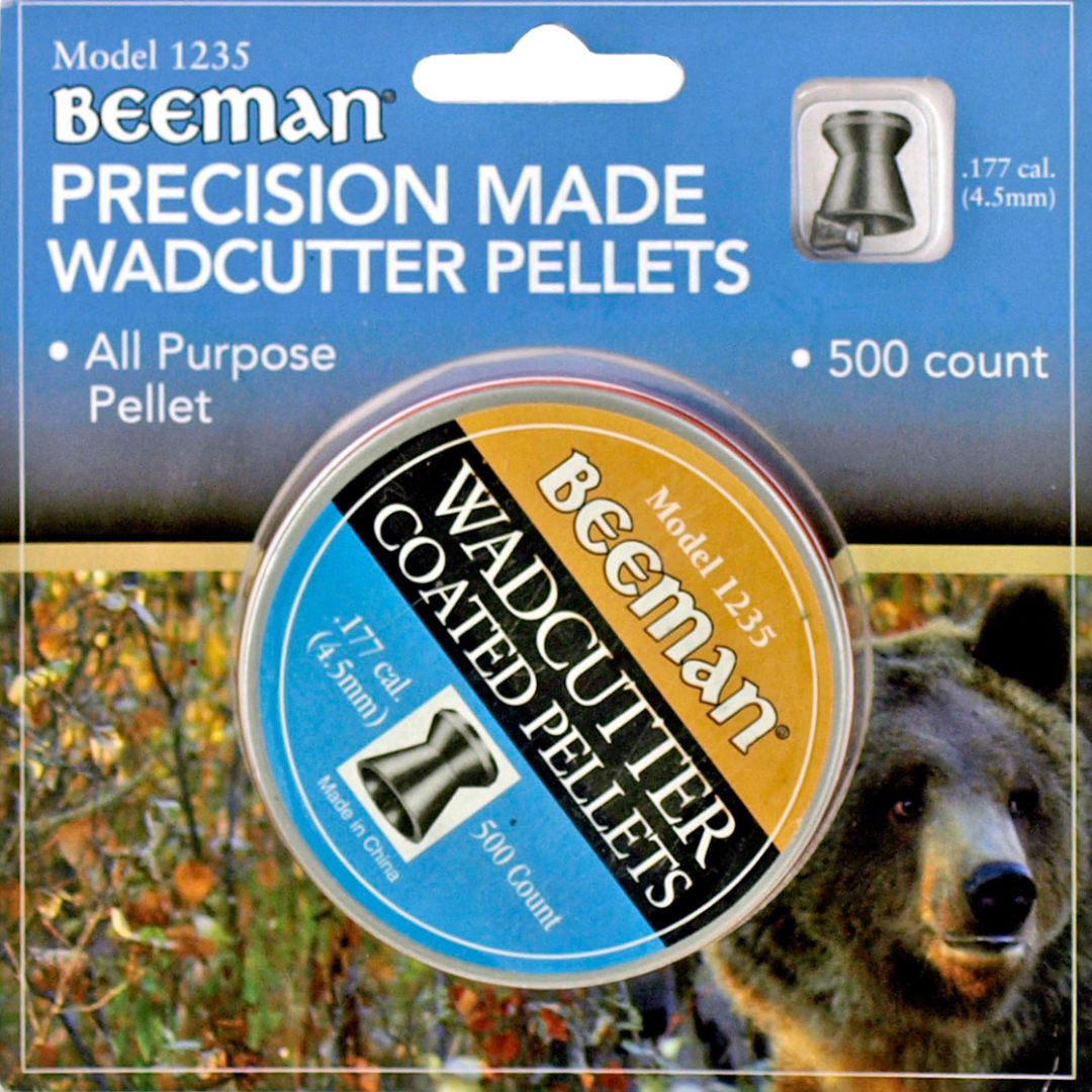 Beeman Precision Made Wadcutter Pellets .177cal 500ct.