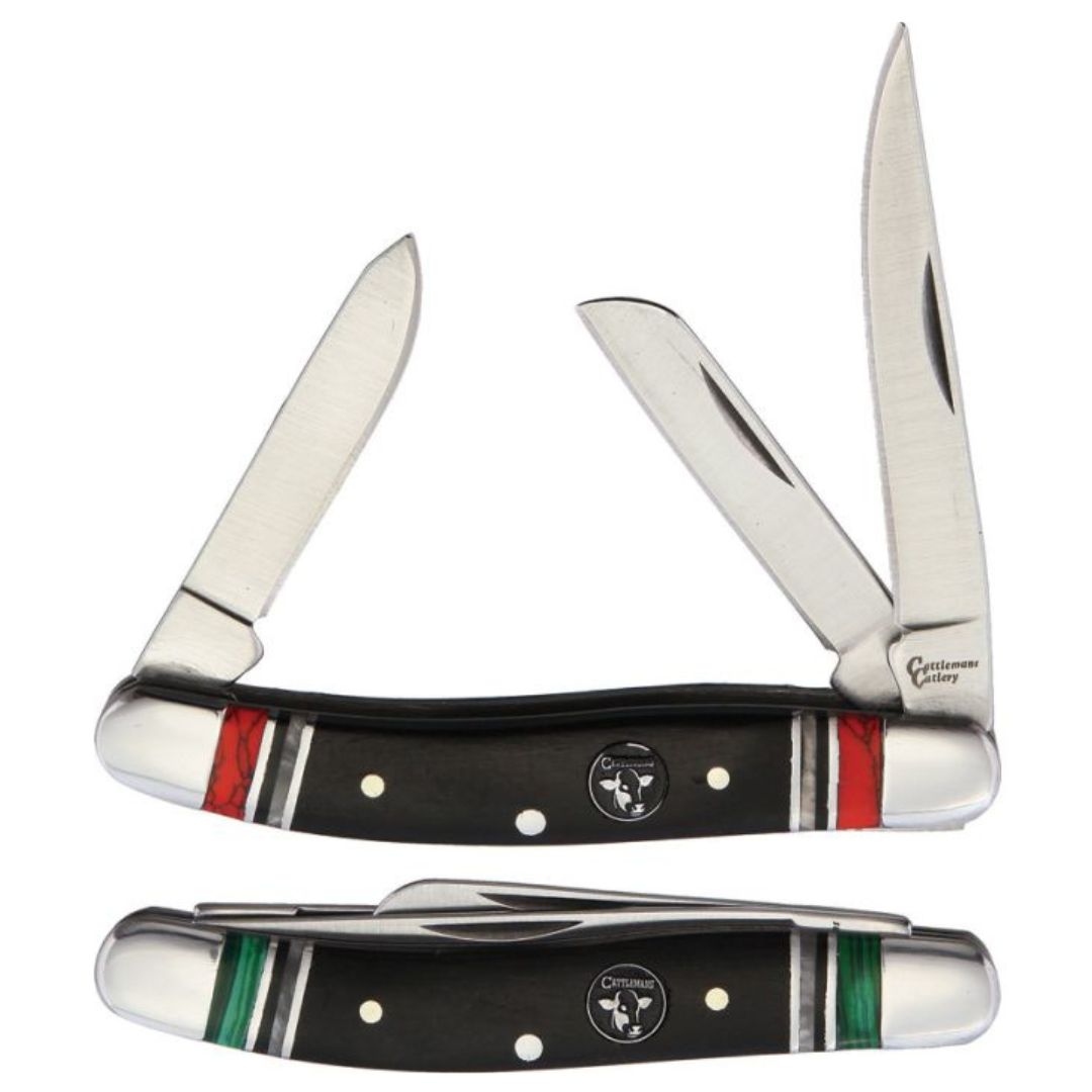 Cattlemans Cutlery Cheyenne Series Stockman Set