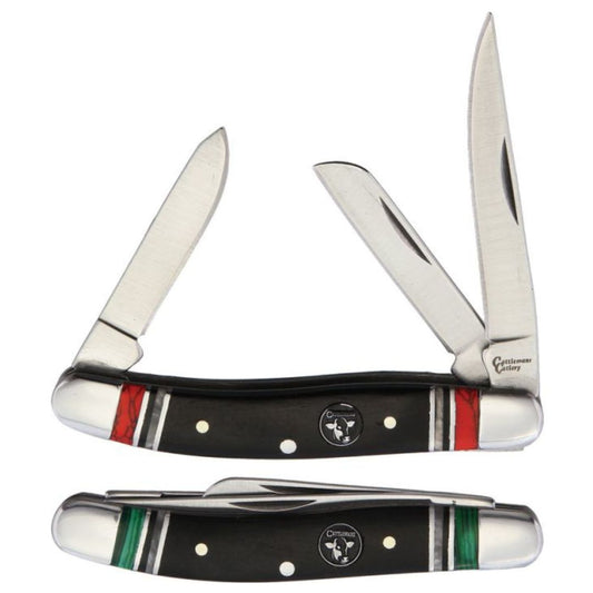 Cattlemans Cutlery Cheyenne Series Stockman Set