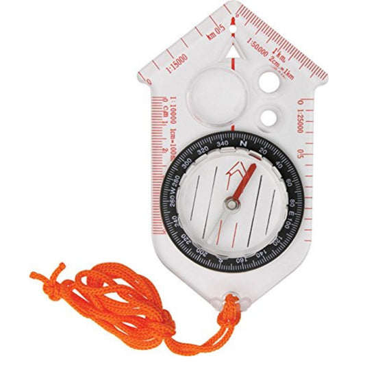 Explorer Compass, Magnifying Glass & Ruler