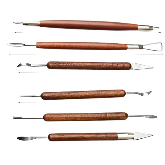 Wood & Clay Carving Set