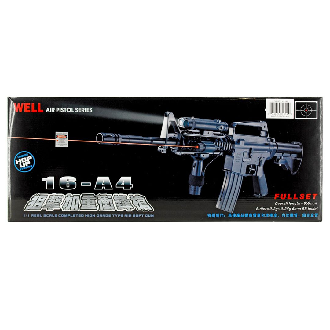 Well AR15 Spring Airsoft Rifle