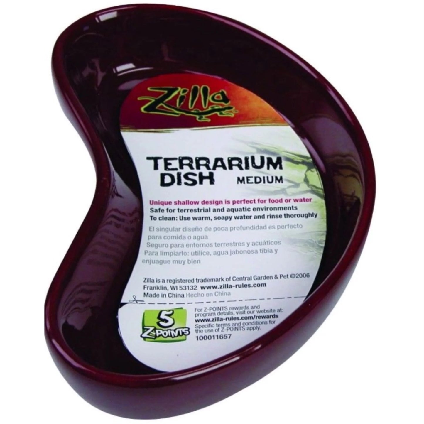 Zillo Med. Terrarium Dish
